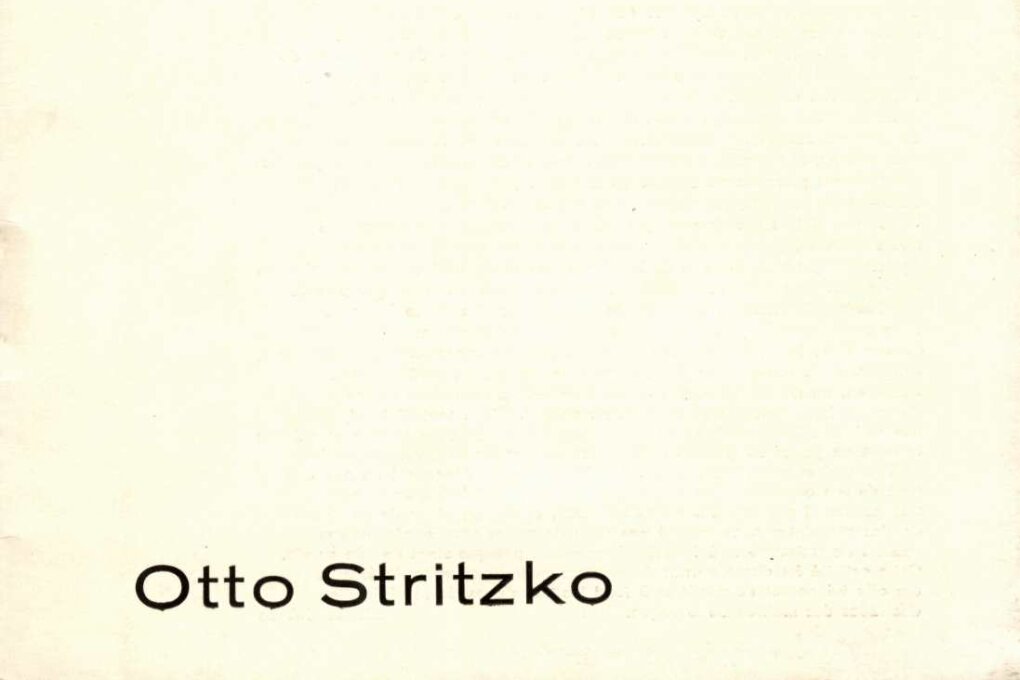 Otto Stritzko – obrazy a&nbsp;kresby